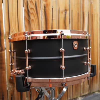 Ludwig / USA #LB427TDC Black Beauty 6.5 x 14" Snare Drum w/ Copper Hdw. - Hot Rod Limited Edition image 6