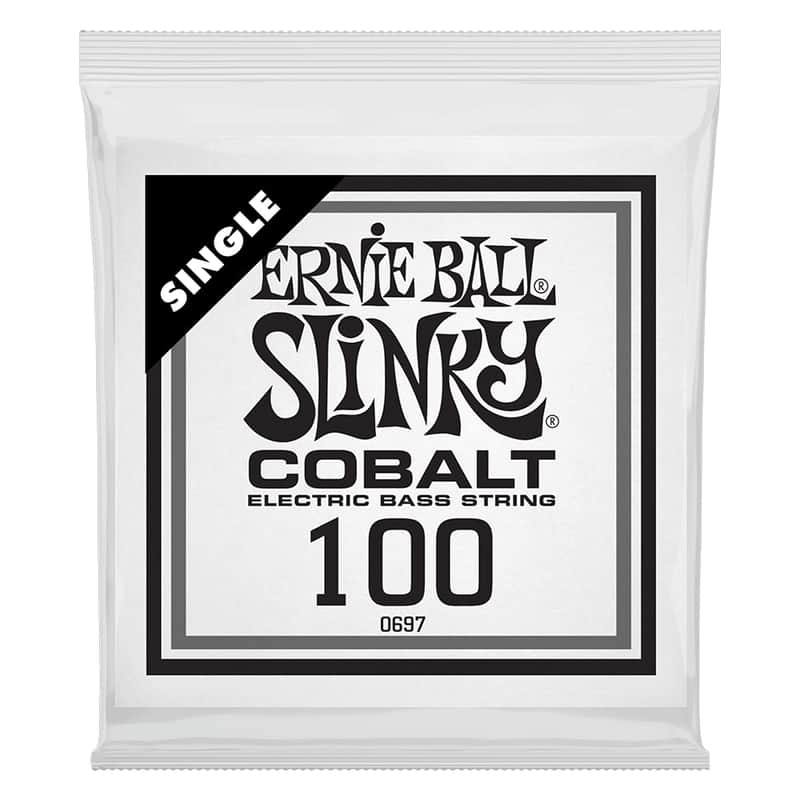 Ernie Ball .100 Cobalt Wound Electric Bass String Single image 1