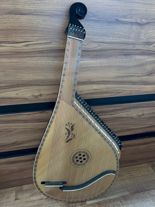 Bandura USSR Soviet Ukranian National Folk Instrument Bandyra Vintage