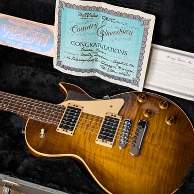 1989 Heritage H-140CM Electric Guitar Flamed Almond Burst Documented Country Showdown Giveaway! image 1