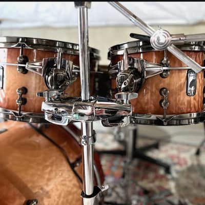 Mapex Black Panther  Design Lab Versatus Drum Kit Maple/Mahogany - Peach Burl Burst image 9
