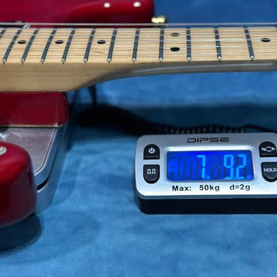Fender Deluxe Super Strat 2001 - Crimson Red Transparent image 21