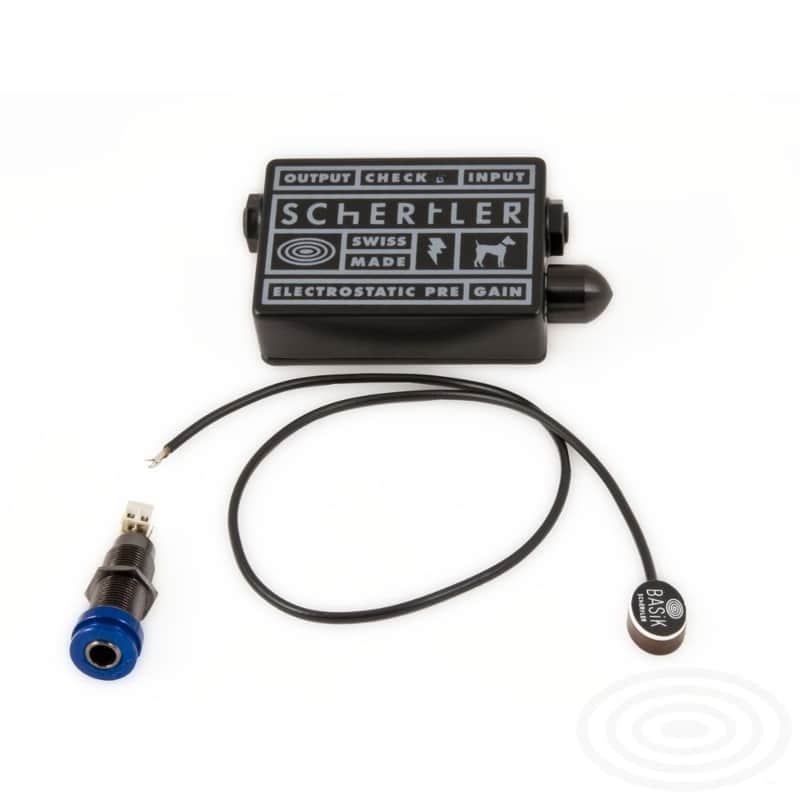 Schertler Basik-Reso Electrostatic Pickup for Resonator Guitars image 1