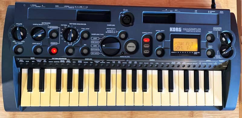 Korg microSAMPLER MS-1 Sampling Keyboard Synth micro sampler Good Condition image 1