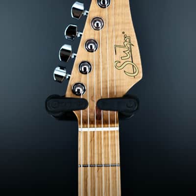 Suhr Classic S Roasted Flame Maple HSS - Trans Purple Burst image 4
