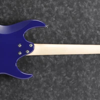 Ibanez GRX70QAL-TBB Left Handed Transparent Blue Burst image 5