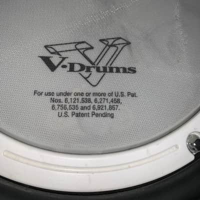 Roland PDX-8 V-Drum 10" Dual-Trigger Mesh Snare Drum Pad 2006 - Present - Black image 2