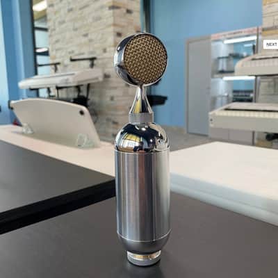 Soyuz Microphones SU-023 Bomblet Deluxe Cardioid Large Diaphragm Condenser Microphone 2022 - Present - Silver image 2