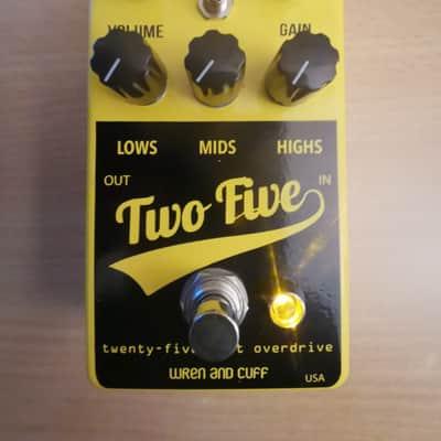 Wren and Cuff Two Five Drive/Boost - Yellow/Black image 1