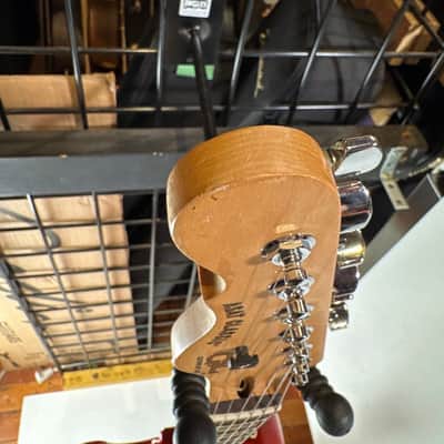 Left-handed G&L ASAT Bluesboy Semi Hollow 2010s - Clear Orange image 11