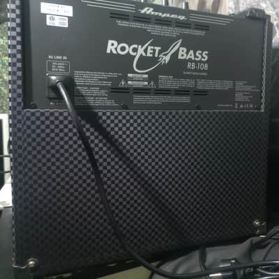 Ampeg RB-108 Rocket Bass 30-Watt 1x8" Bass Combo 2021 - Present - Blue Check image 5
