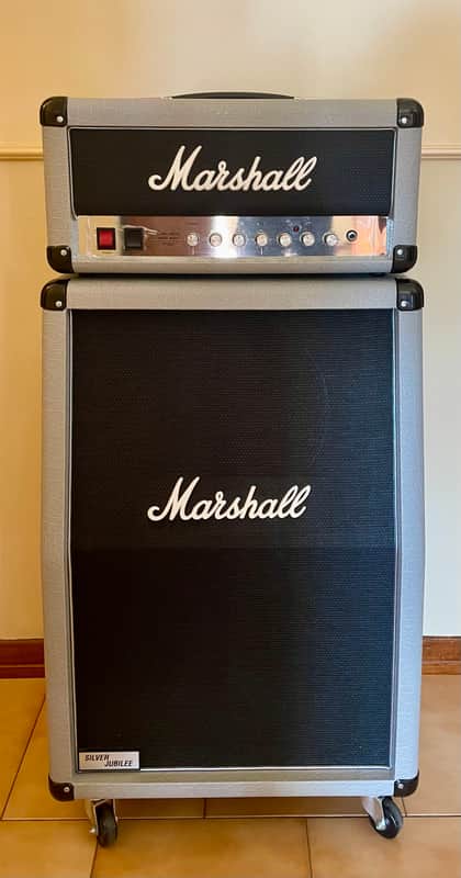 Marshall Silver Jubilee 2525H + Marshall 2536A cabinet image 1