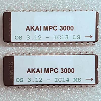 Akai MPC 3000 OS 3.12 EPROM Firmware Upgrade KIT