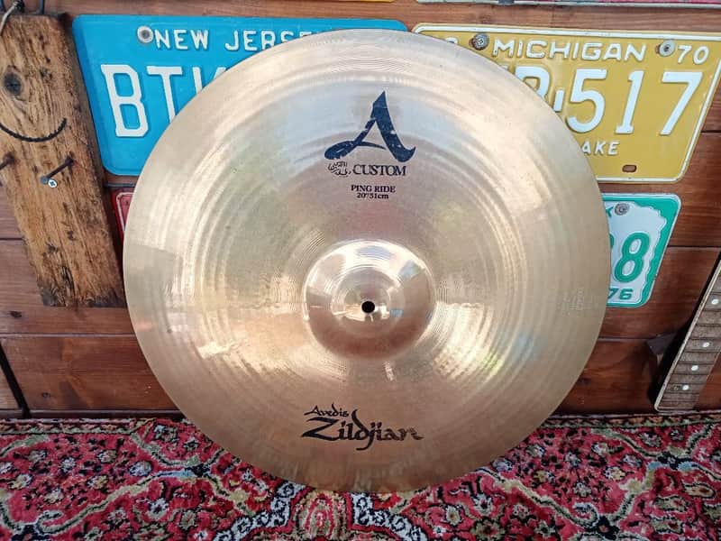 ZILDJIAN A Custom 20” Ping Ride, 2007. image 1