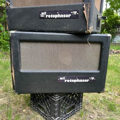 1970’s MTI Rotophaser RM-80 Portable Rotary Speaker Rig Incl. Orange Power Pedal & Custom Switch image 13