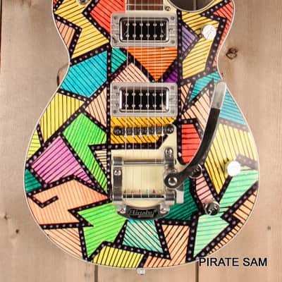 Gretsch G5230T Electromatic Jet FT Custom art guitar with Bigsby 2025 " The Puzzle Factory " image 2