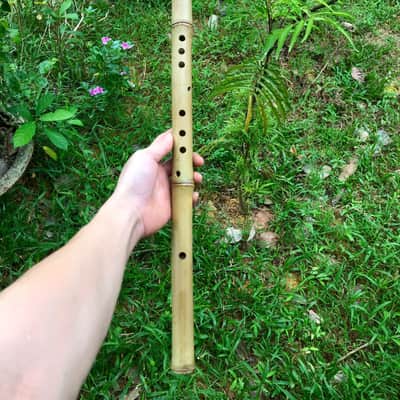 Handcrafted H’mong Bamboo Flute – Vietnamese Bawu Flute – Key C/D | Pro Sound, Vietnamese Artisan Quality image 6