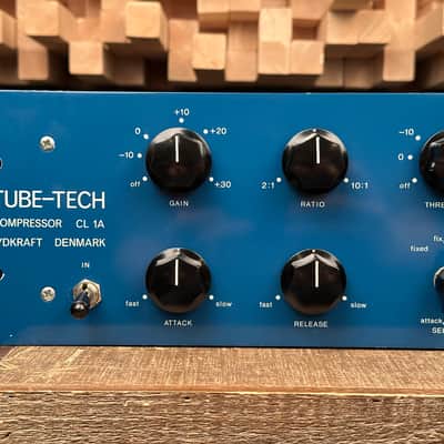 Vintage Tube-Tech CL 1A Mono Opto Compressor 1980s. SN 635! CL1A CL-1A. CL 1B CL1B image 4