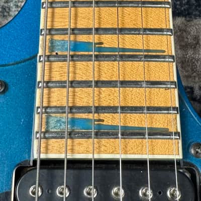 1991-1992 Ibanez RG770DX Laser Blue MIJ Made In Japan Electric Guitar W/ Edge Tremolo & Dimarzio Pickups! image 15
