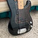 1974 Fender Precision Bass black with Maple Fretboard OHSC FREE SHIPPING