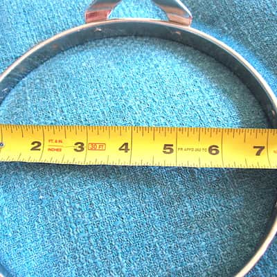 LP Bongo Top Rim Hoop Frame - Chrome image 4
