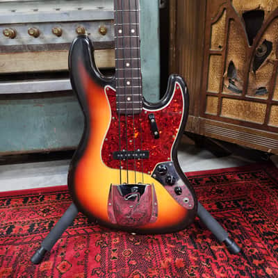 1965 Fender Jazz Bass 3 tone Sunburst image 1
