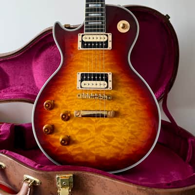 Gibson Les Paul Custom 2014 - Quilt Top - Bourbon Burst LEFT image 2