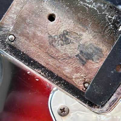 Fender Mustang Electric Vintage with Original Case All Original 1973 - Sunburst image 17