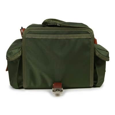 Tucker & Bloom DJ Sidekick 45 7" Vinyl Record DJ Bag 100 (olive ballistic) image 5