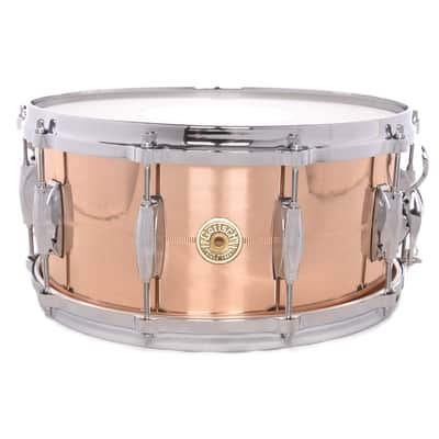Gretsch G4164PB USA Custom Phosphorus Bronze 6.5x14" 10-Lug Snare Drum