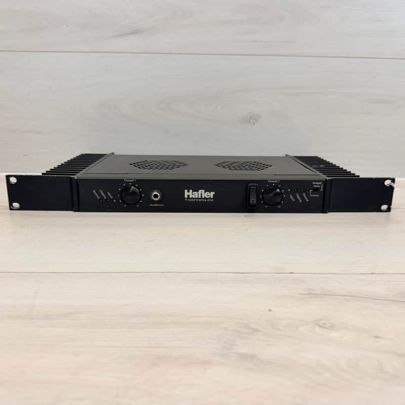 Hafler P1000 Trans•Ana Professional Stereo Power Amplifier USA Made Rack Mount 1990s - Early 2000s image 1