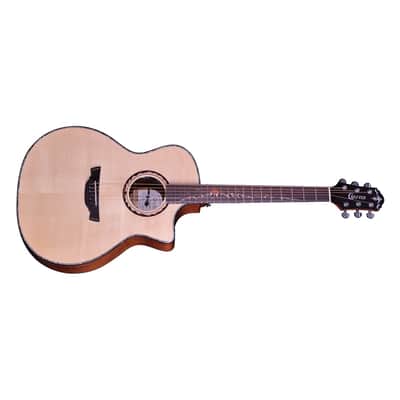 Mint Crafter SR G-MAHO CE Anniversary Acoustic-Electric Guitar Cutaway Grand Auditorium Solid Engelmann Spruce Mahogany image 3