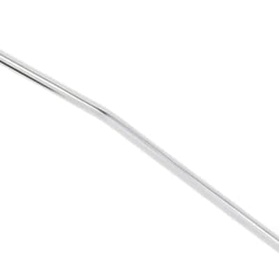 Genuine Fender Player Jaguar/Jazzmaster Tremolo Arm, Chrome w/Black White Tips image 2