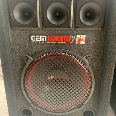Gem Sound DJ120 12in 2-Way PA Speaker Pair image 5