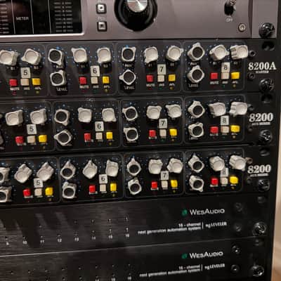 API 8200A 24-Channel Discrete Summing Mixer With 2 X 8200 Expanders image 5