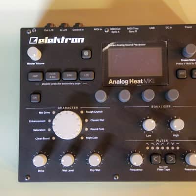 Elektron Analog Heat MKII Stereo Processor with USB Interface 2018 - Black image 1