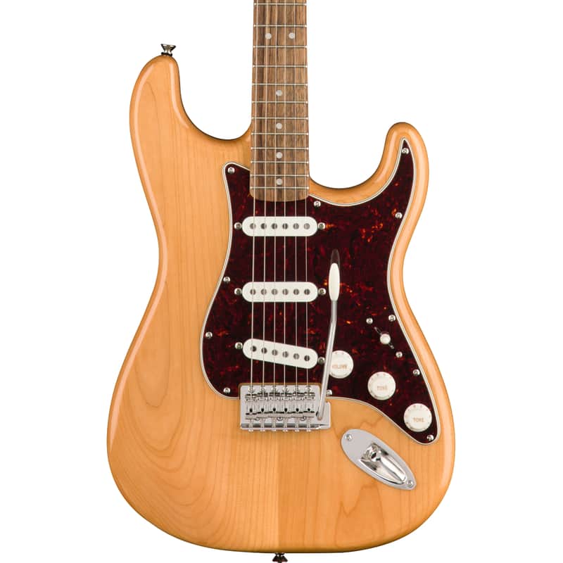 Squier by Fender Classic Vibe 70's Stratocaster Guitar - Laurel - Natural image 1