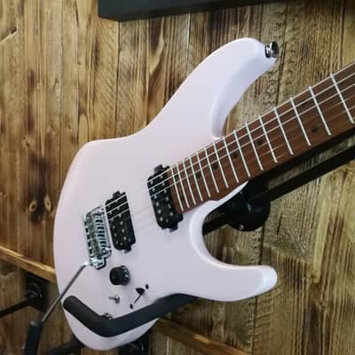 Ibanez AZ2402-PKF Prestige E-Guitar 6 String Pink Flat + Case image 4