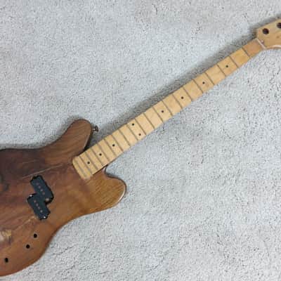 Vintage 1970s Ugly Homemade Caveman Thor Bass Project Prop Smash Me Yeesh image 1