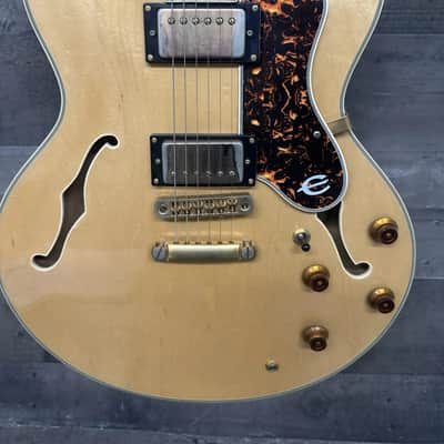 Archtop Epiphone ES 335 Sheriton Natural 1993 image 4