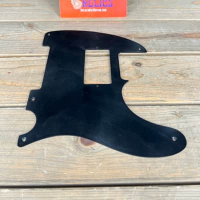 Real Life Relics Black Telecaster® Pickguard Humbucker Opening 1 Ply 5 Hole .060 Thin    [PGAD2]
