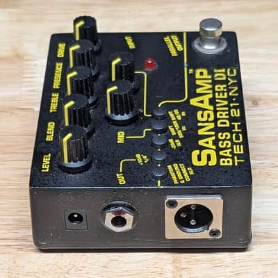 Tech 21 Sansamp Bass Driver D.I. V2 2016 - Present - Black image 7