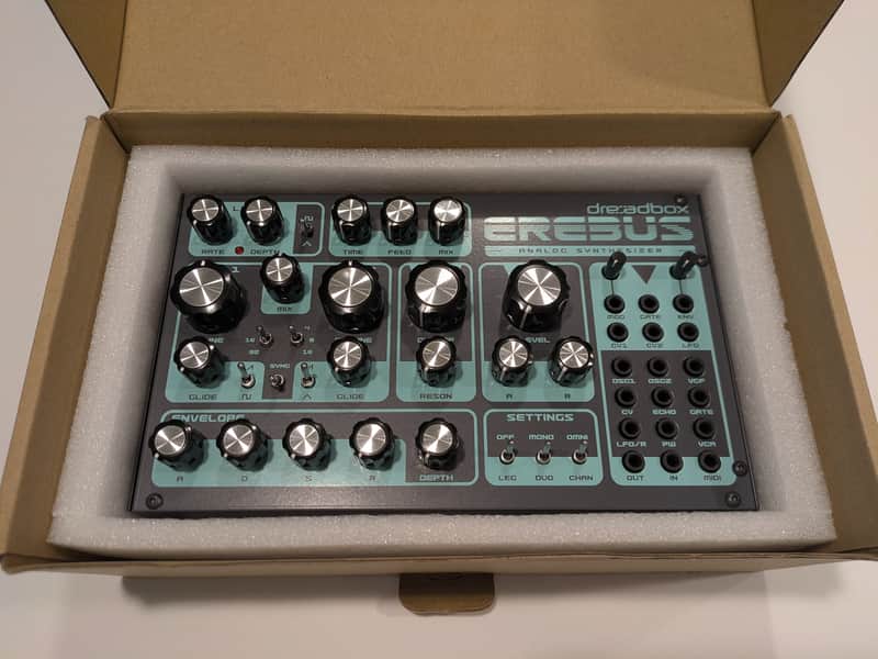 Dreadbox Erebus Reissue Desktop 2-Voice Paraphonic Synthesizer