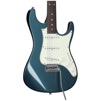 Ibanez AZ2203N Prestige Electric Guitar (with Case), Antique Turquoise, Open Box (Very Good) image 3
