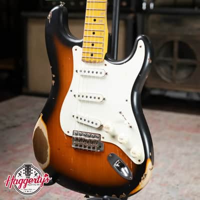 Nash S-57 Electric Guitar - 2-Tone Sunburst with Hardshell Case image 1
