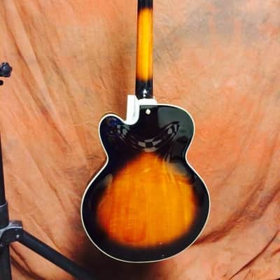 Ibanez AFJ957 7-string archtop w/OHSC - Sunburst image 2