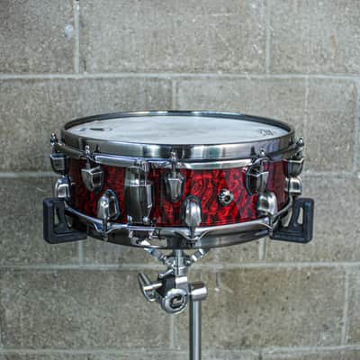 Mapex Russ Miller 2015 Versatus 14” x 4 5/8” Hybrid Mahogany/Maple Snare Drum image 3
