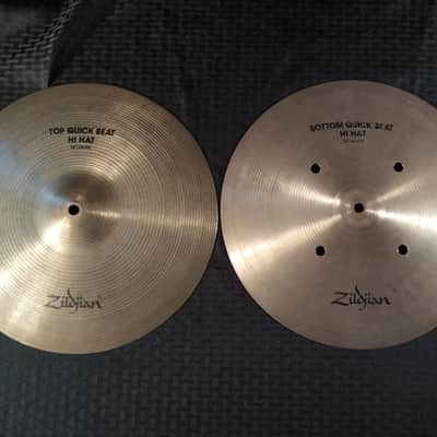 Frank Zappa's Joe's Garage Zildjian 14" A Series Quick Beat Hi-Hat Cymbals (Pair) 1982 - 2012 - Traditional image 1