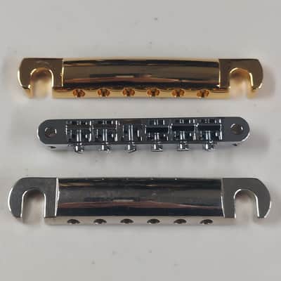 2000's TonePros AVR-II Bridge and Two Gotoh Stoptails - Gold Is A Lightweight (B-407) image 1