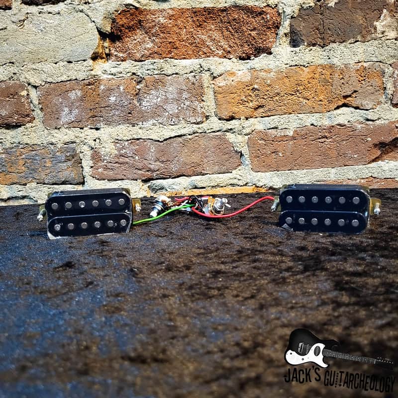 Squier Humbuckers w/ Volume & Tone Pots (2010s - Black) image 1